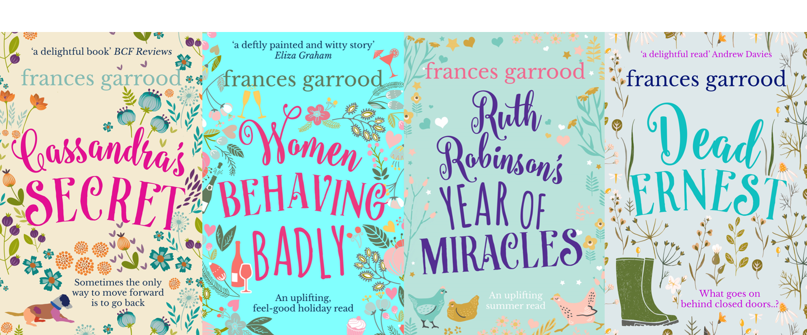 Author Q&A with Frances Garrood, author of Ruth Robinson’s Year of Miracles