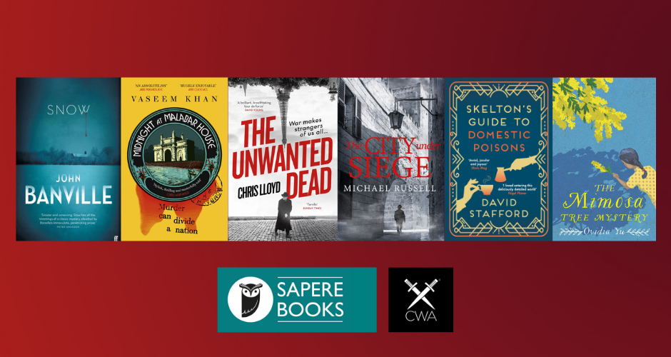 The Sapere Books Historical Dagger Award Shortlist 2021